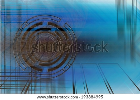 Abstract hi-tech background