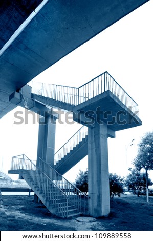 Concrete Stairway