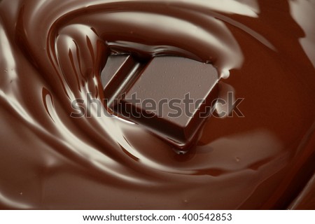 Melting chocolate / melted chocolate/ chocolate swirl