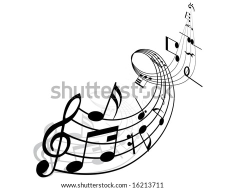 music note wallpaper. music notes wallpaper. of