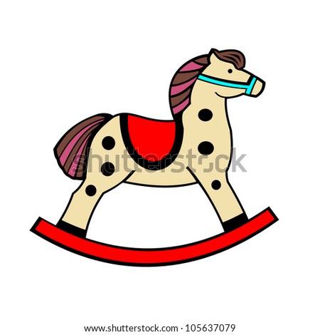 horse, toy horse, rocking horse