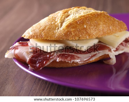 sandwich in spanish