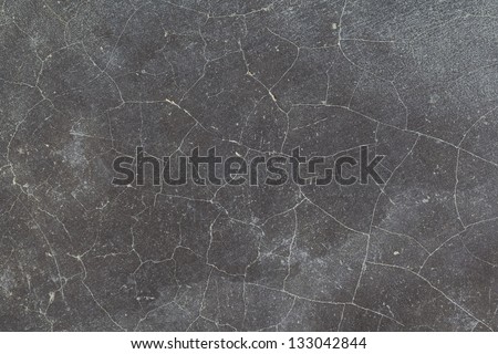 cracked black concrete wall /floor texture background