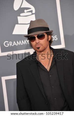 LOS ANGELES, CA - FEBRUARY 12, 2012: Billy Ray Cyrus at the 54th Annual Grammy Awards at the Staples Centre, Los Angeles. February 12, 2012  Los Angeles, CA