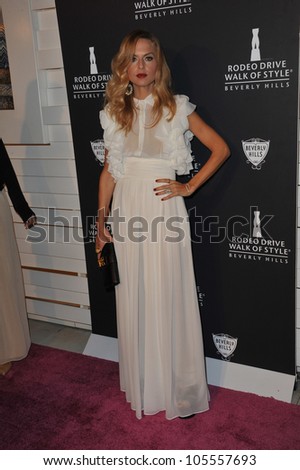 LOS ANGELES, CA - OCTOBER 23, 2011: Rachel Zoe at the 2011 Rodeo Drive Walk of Style gala honoring Italian fashion house Missoni and supermodel Iman, on Rodeo Drive. October 23, 2011  Los Angeles, CA