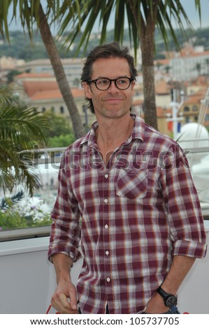 CANNES, FRANCE - MAY 19, 2012: Guy Pearce at the photocall for his new movie 