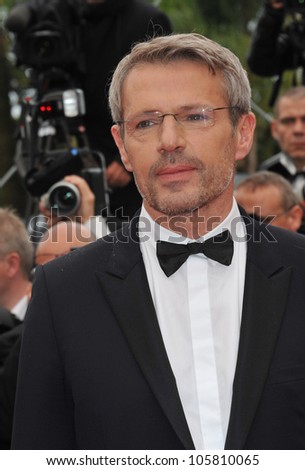 CANNES, FRANCE - MAY 21, 2012: Lambert Wilson at the premiere of \