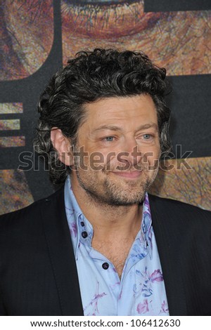 LOS ANGELES, CA - JULY 28, 2011: Andy Serkis at the Los Angeles premiere of his new movie 