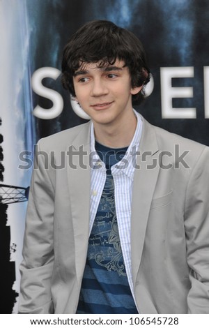LOS ANGELES, CA - JUNE 8, 2011: Zach Mills at the Los Angeles premiere of his new movie 