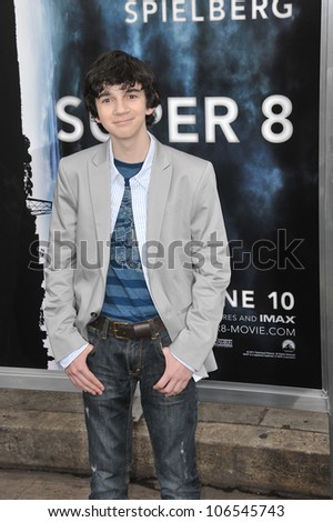 LOS ANGELES, CA - JUNE 8, 2011: Zach Mills at the Los Angeles premiere of his new movie \