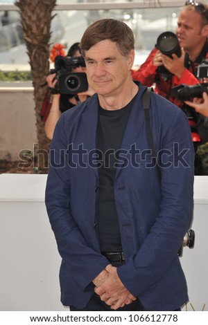 CANNES, FRANCE - MAY 13, 2011: Director Gus Van Sant at the photocall for her new movie \
