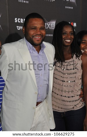 LOS ANGELES, CA - APRIL 11, 2011: Anthony Anderson at the world premiere of \