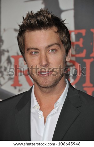 LOS ANGELES, CA - MARCH 7, 2011: Lance Bass at the Los Angeles premiere of \