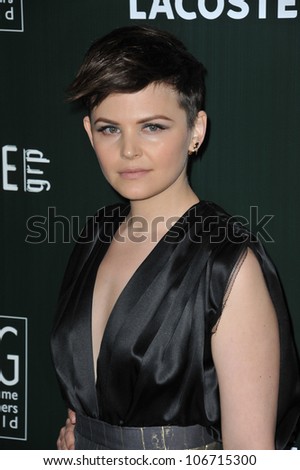 LOS ANGELES, CA - FEBRUARY 22, 2011: Ginnifer Goodwin at the 13th Annual Costume Designers Guild Awards at the Beverly Hilton Hotel. February 22, 2011  Beverly Hills, CA
