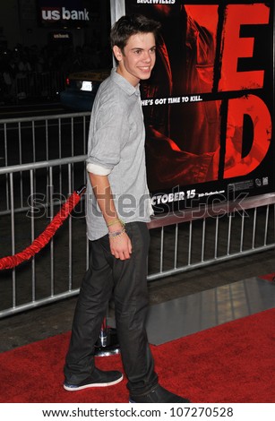 LOS ANGELES, CA - OCTOBER 11, 2010: Alexander Gould at the premiere of \