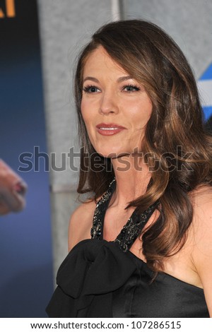 LOS ANGELES, CA - SEPTEMBER 30, 2010: Diane Lane at the world premiere of her new movie Secretariat at the El Capitan Theatre, Hollywood.