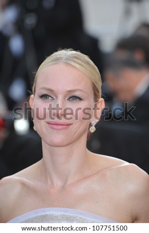 CANNES, FRANCE - MAY 20, 2010: Naomi Watts at premiere for her movie \
