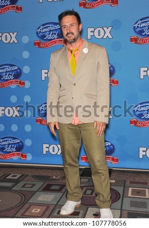 LOS ANGELES, CA - APRIL 21, 2010: David Arquette at American Idol\'s \