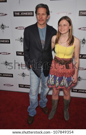 LOS ANGELES, CA - APRIL 8, 2010: Gary Cole & daughter Mary at the Los Angeles premiere of his new movie \