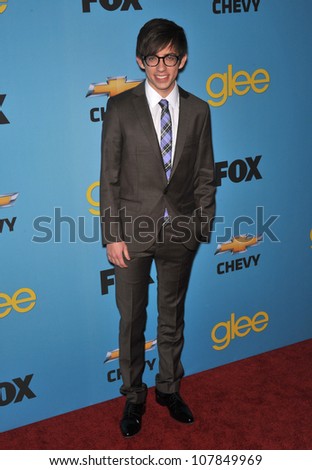 LOS ANGELES, CA - APRIL 12, 2010: Kevin McHale at the \