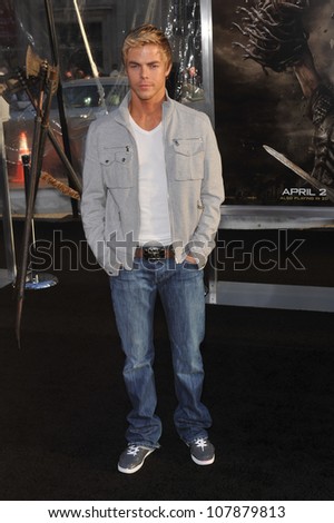 LOS ANGELES, CA - MARCH 31, 2010: Derek Hough at the Los Angeles premiere of 