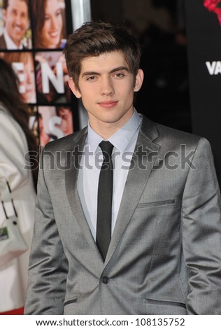 LOS ANGELES, CA - FEBRUARY 8, 2010: Carter Jenkins at the world premiere of his new movie \