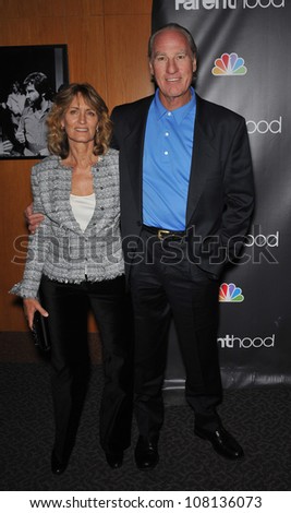 LOS ANGELES, CA - FEBRUARY 22, 2010: Craig T. Nelson & wife at the premiere for his new NBC TV series \