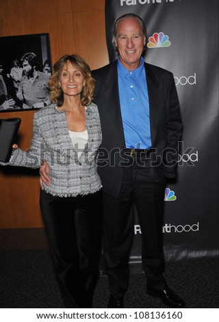 LOS ANGELES, CA - FEBRUARY 22, 2010: Craig T. Nelson & wife at the premiere for his new NBC TV series \