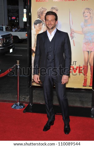 LOS ANGELES, CA - AUGUST 26, 2009: Bradley Cooper at the world premiere of his new movie \