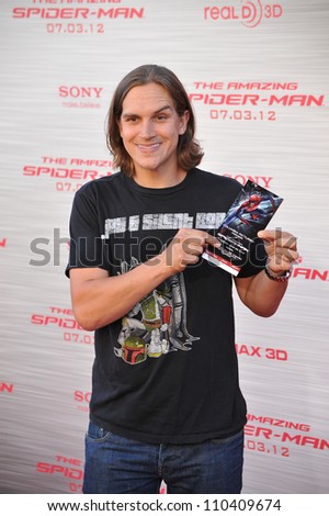 LOS ANGELES, CA - JUNE 29, 2012: Jason Mewes at the world premiere of \