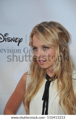LOS ANGELES, CA - AUGUST 8, 2009: Megan Park, star of The Secret Life of the American Teenager, at the ABC TV 2009 Summer Press Tour cocktail party at the Langham Hotel, Pasadena.
