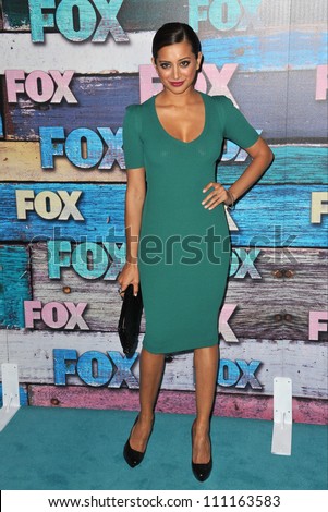 LOS ANGELES, CA - JULY 24, 2012: Anger Management star Noureen DeWulf at the Fox Summer 2012 All-Star Party in West Hollywood.
