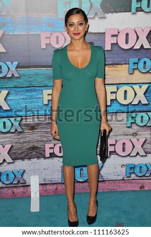 LOS ANGELES, CA - JULY 24, 2012: Anger Management star Noureen DeWulf at the Fox Summer 2012 All-Star Party in West Hollywood.
