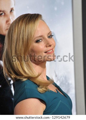 LOS ANGELES, CA - JANUARY 24, 2013: Marley Shelton at the Los Angeles premiere of \