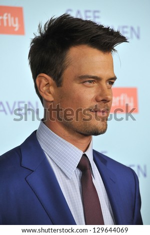 LOS ANGELES, CA - FEBRUARY 5, 2013: Josh Duhamel at the premiere of his movie \