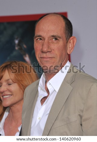 LOS ANGELES, CA - APRIL 24, 2013: Miguel Ferrer at the Los Angeles premiere of his movie \