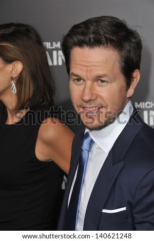 LOS ANGELES, CA - APRIL 22, 2013: Mark Wahlberg at the Los Angeles premiere of his movie \