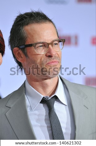 LOS ANGELES, CA - APRIL 24, 2013: Guy Pearce at the Los Angeles premiere of his movie \