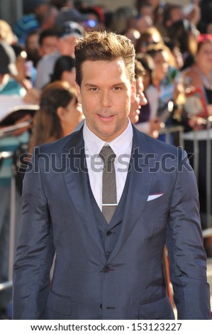LOS ANGELES, CA - AUGUST 5, 2013: Dane Cook at the world premiere of his movie Disney's Planes at the El Capitan Theatre, Hollywood.