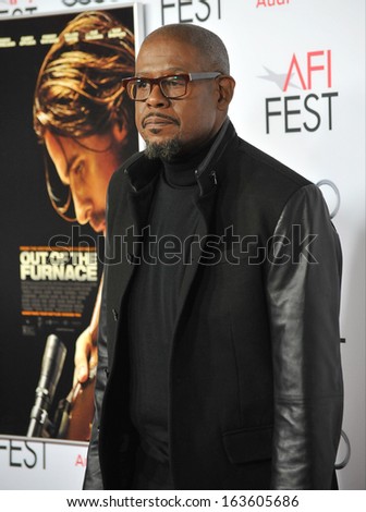 LOS ANGELES, CA - NOVEMBER 9, 2013: Forest Whitaker at the Los Angeles premiere of his movie \