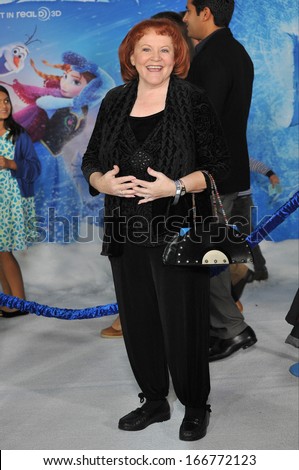 LOS ANGELES, CA - NOVEMBER 19, 2013: Edie McClurg at the premiere of her movie \