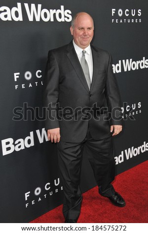 LOS ANGELES, CA - MARCH 5, 2014: James DuMont at the Los Angeles premiere of 