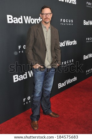 LOS ANGELES, CA - MARCH 5, 2014: Matthew Lillard at the Los Angeles premiere of 