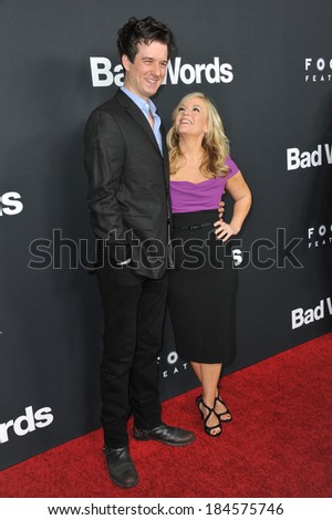 LOS ANGELES, CA - MARCH 5, 2014: Rachael Harris at the Los Angeles premiere of her movie 