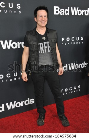 LOS ANGELES, CA - MARCH 5, 2014: Hal Sparks at the Los Angeles premiere of 