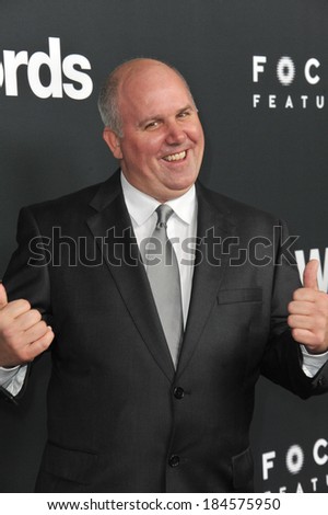 LOS ANGELES, CA - MARCH 5, 2014: James DuMont at the Los Angeles premiere of \