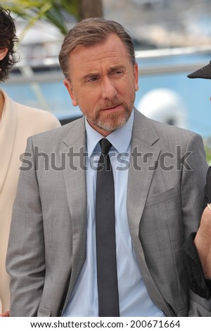 CANNES, FRANCE - MAY 14, 2014: Tim Roth at the photocall for his movie \