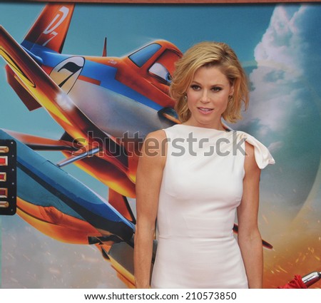 LOS ANGELES, CA - JULY 15, 2014: Julie Bowen at the world premiere of her movie Disney\'s \