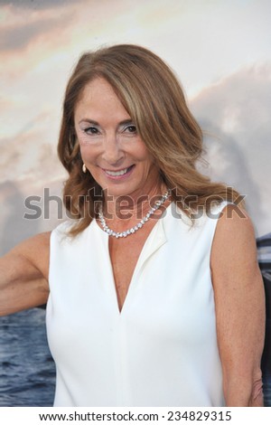 LOS ANGELES, CA - OCTOBER 26, 2014: Producer Lynda Obst at the Los Angeles premiere of her movie Interstellar at the TCL Chinese Theatre, Hollywood.