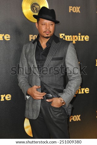LOS ANGELES, CA - JANUARY 6, 2015: Terrence Howard at the premiere of Fox\'s new TV series \